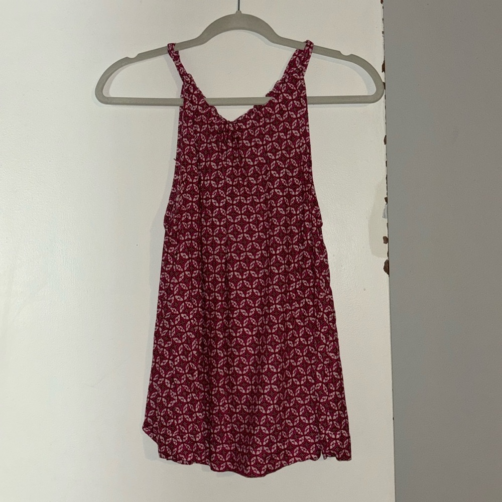 Pink Gap tank top